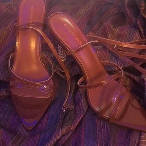 Brown Ankle strap  Heels👠